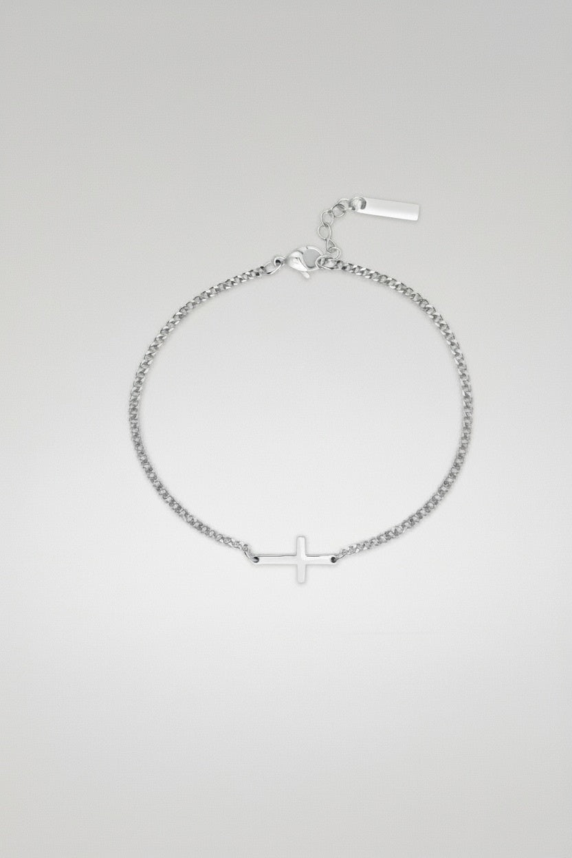 Cross Line Bracelet