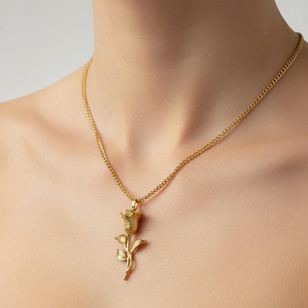 Pure Rose Necklace